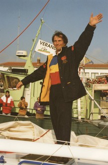 1996-1997 - Arrivee Pete Goss - JLTouzeau